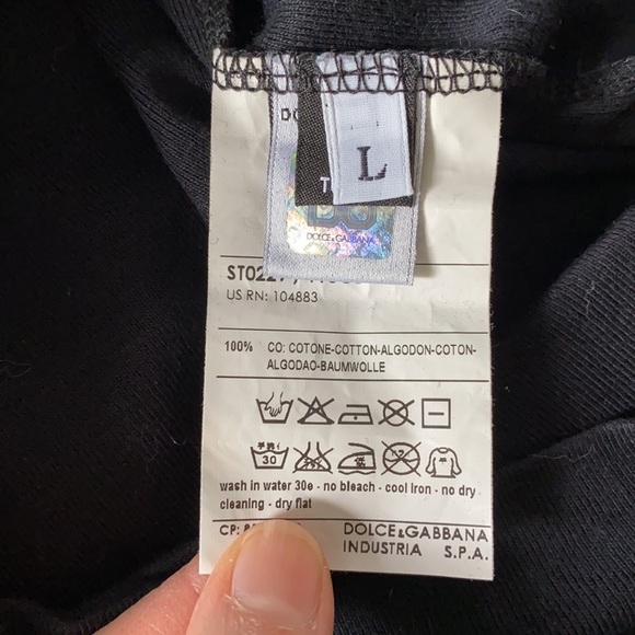 D&G T-Shirt with adjustable crossbody strap - Picture 6 of 9